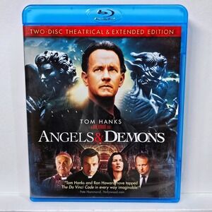 Angels & Demons Blu-ray Tom Hanks 2-Disc Theatrical Extended Edition Ron Howard